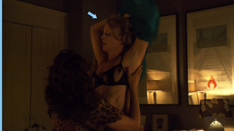 Pic: Laurel Holloman in The L Word