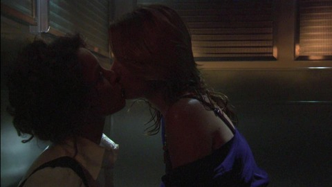 Pic: Laurel Holloman in The L Word