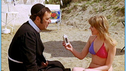 Pic: Carol Hawkins in Carry On Abroad