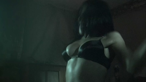 Pic: Emily Booth in Evil Aliens