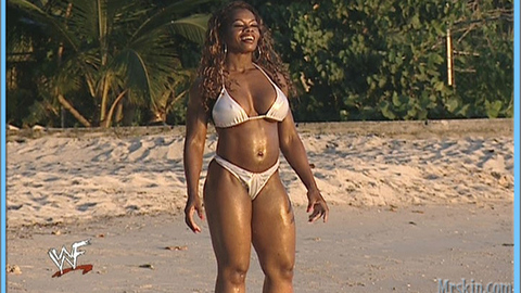 Pic: Jacqueline Moore in WWE Divas in Hedonism