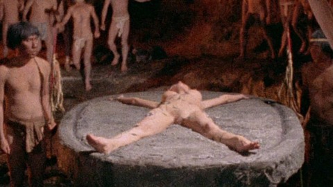 Pic: Alexandra Delli Colli in Zombie Holocaust