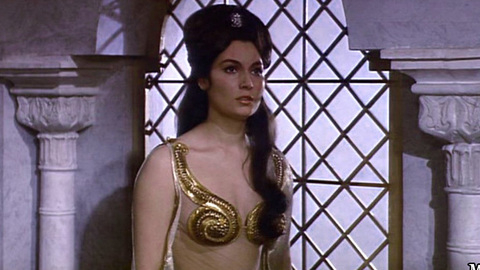 Pic: Rosanna Schiaffino in The Long Ships