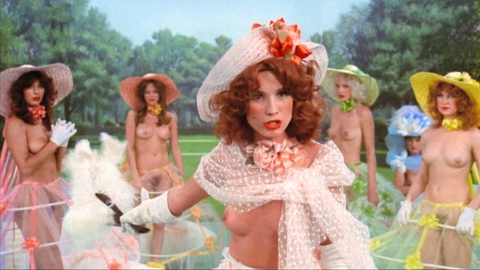 Pic: Alexandra Morgan in The First Nudie Musical