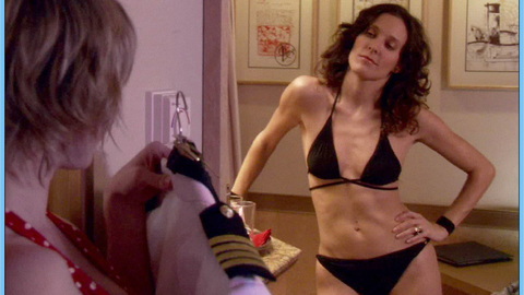 Pic: Erin Daniels in The L Word