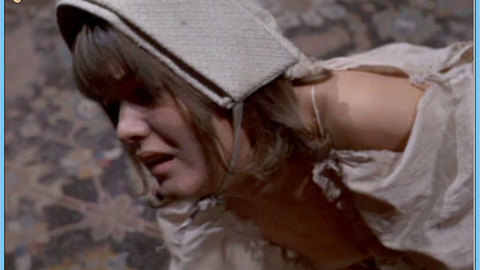 Pic: Sally Geeson in Cry of the Banshee