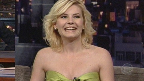 Pic: Elisha Cuthbert in Late Show with David Letterman
