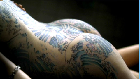 Pic: Nadeshda Brennicke in Tattoo