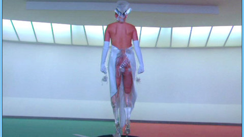 Pic: Aimee Mullins in The Order: from Matthew Barney's Cremaster 3