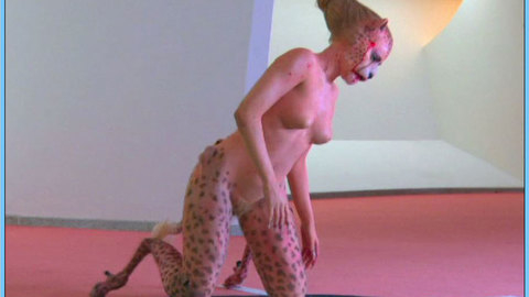 Pic: Aimee Mullins in The Order: from Matthew Barney's Cremaster 3
