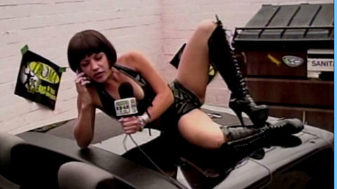 Pic: Tiffany Shepis in Troma's Edge TV