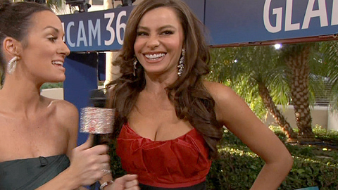 Pic: Sofía Vergara in Golden Globe Awards