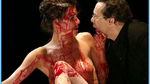 Pic: Nina Kunzendorf in Schlachten! (Stageplay)