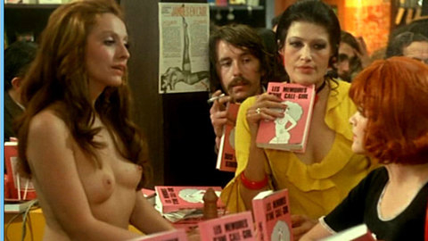 Pic: Juliette Mills in Sex-shop