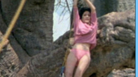 Pic: Lena Farugia in The Gods Must Be Crazy II