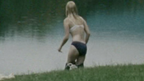 Pic: January Jones in Swedish Auto