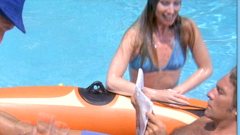 Pic: Catherine Schell in The Return of the Pink Panther