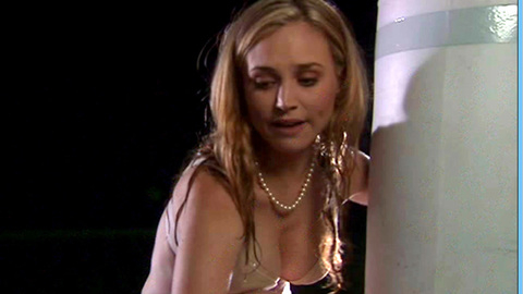 Pic: Fiona Gubelmann in Blue Demon