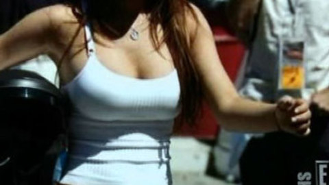 Pic: Lindsay Lohan in E! True Hollywood Story