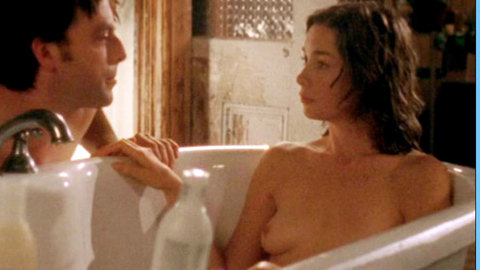 Pic: Julianne Nicholson in Flannel Pajamas