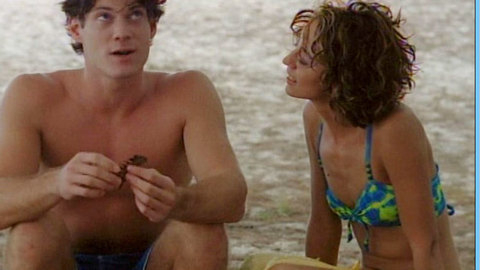 Pic: Kristen Swieconek in The Paradise Virus