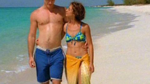 Pic: Kristen Swieconek in The Paradise Virus