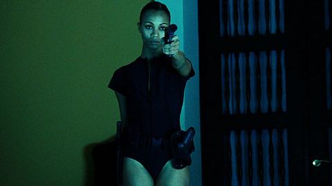 Pic: Zoe Saldana in Colombiana