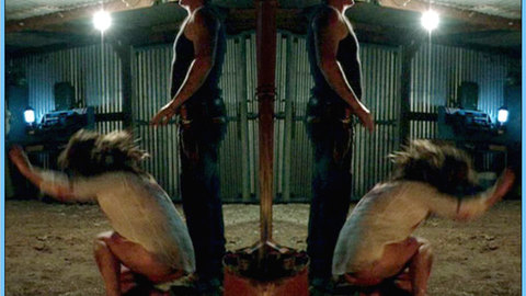 Pic: Kestie Morassi in Wolf Creek