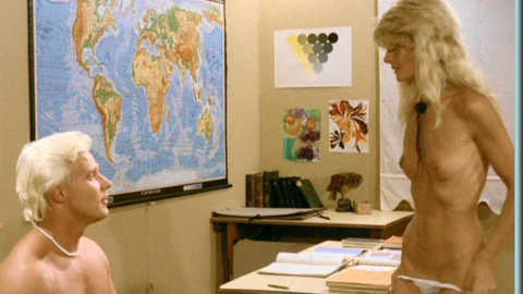 Pic: Anne Libert in Six Swedes on a Campus