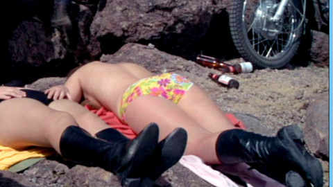 Pic: Barbro Hedström in The Mini-Skirt Mob (1968)