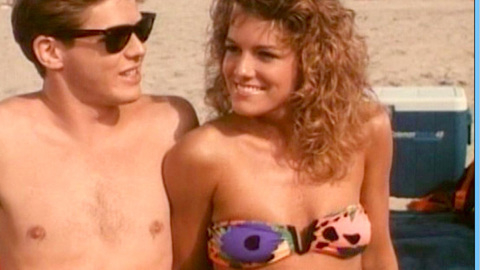 Pic: Heidi Helmer in Beach Balls