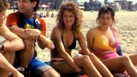 Pic: Heidi Helmer in Beach Balls