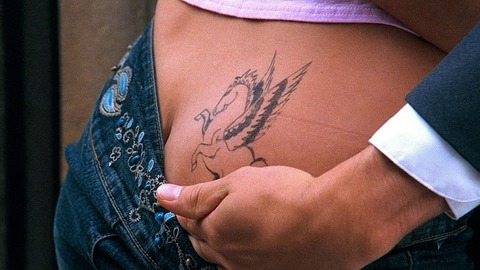 Pic: Gina Marie Heekin in 2001 Maniacs