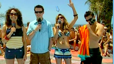 Pic: Vanessa Lachey in Total Request Live