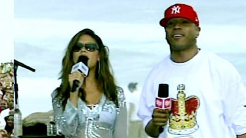 Pic: Vanessa Lachey in Total Request Live null