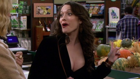 Pic: Kat Dennings in 2 Broke Girls