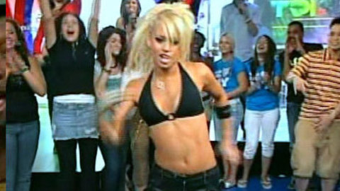 Pic: Kimberly Wyatt in Total Request Live