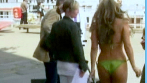 Pic: Sarah Barrand in Footballers' Wives