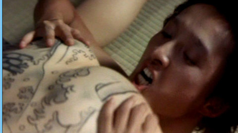 Pic: Naomi Tani in Tattooed Flower Vase