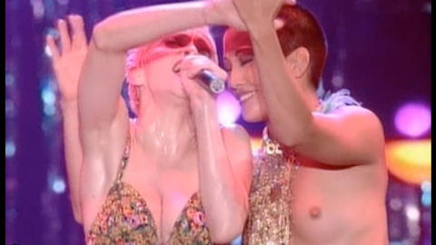Pic: Carrie Ann Inaba in Madonna: The Girlie Show