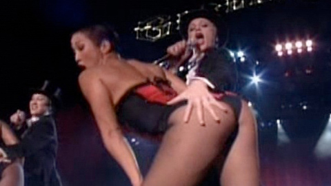 Pic: Carrie Ann Inaba in Madonna: The Girlie Show
