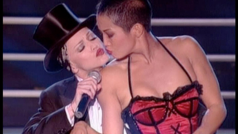 Pic: Carrie Ann Inaba in Madonna: The Girlie Show