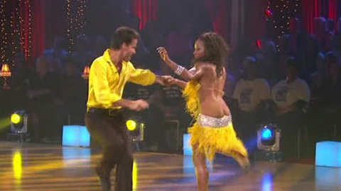 Pic: Monique Coleman in Dancing with the Stars
