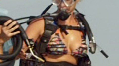 Pic: Brooke Hogan in 2-Headed Shark Attack