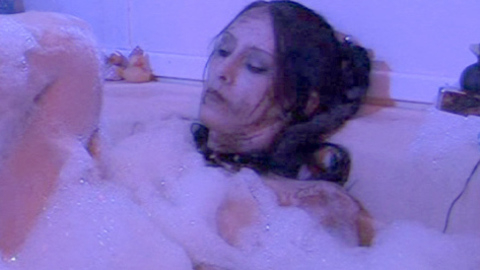 Pic: April Monique Burril in The Chainsaw Sally Show