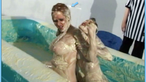 Pic: Julie Simone in Topless Tapioca Wrestling