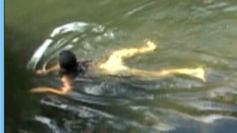 Pic: Megan McNally in Three Bad Men