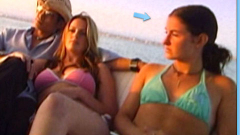 Pic: Courtney Scheuerman in Haunted Boat