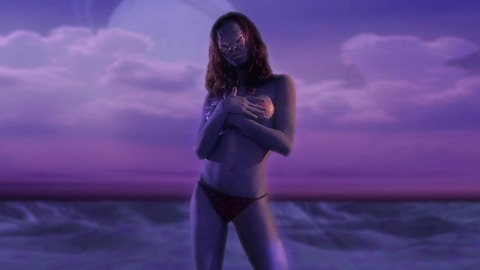 Pic: Tree Carr in Evil Aliens