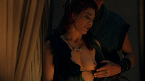 Pic: Jaime Murray in Spartacus: Gods of the Arena
